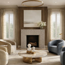 Limestone fireplace surround in Moonlight Beige Limestone - Image 1