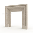 Limestone hearth in Moonlight Beige Limestone - Image 5