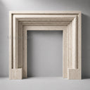 Limestone hearth in Moonlight Beige Limestone - Image 3
