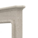 Limestone fireplace mantel in Moonlight Beige Limestone - Image 6