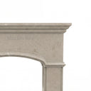 Natural limestone fireplace in Moonlight Beige Limestone - Image 6
