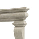 Limestone fireplace in Moonlight Beige Limestone - Image 7