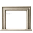Limestone hearth in Moonlight Beige Limestone - Image 3