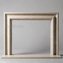 Limestone hearth in Moonlight Beige Limestone - Image 2