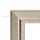 Limestone fireplace mantel in Moonlight Beige Limestone - Image 6
