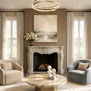 Limestone fire surround in Moonlight Beige Limestone - Image 4