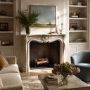 Limestone fire surround in Moonlight Beige Limestone - Image 1