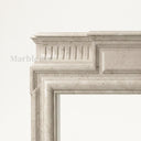 Limestone fireplace hearth in Moonlight Beige Limestone - Image 6