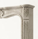 Limestone fireplace in Moonlight Beige Limestone - Image 7