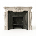 Limestone mantel in Moonlight Beige Limestone - Image 3