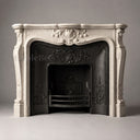 Limestone mantel in Moonlight Beige Limestone - Image 2