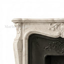 Limestone mantel in Moonlight Beige Limestone - Image 6