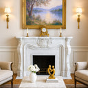 French Marble Fireplace Mantel 40" Height