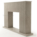 Limestone fire surround in Moonlight Beige Limestone - Image 5