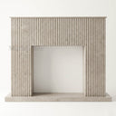 Limestone fire surround in Moonlight Beige Limestone - Image 4