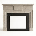 Limestone fireplace surround in Moonlight Beige Limestone - Image 3