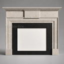 Limestone fireplace surround in Moonlight Beige Limestone - Image 2
