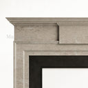 Limestone fireplace surround in Moonlight Beige Limestone - Image 5