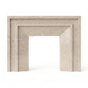 Limestone mantel in Moonlight Beige Limestone - Image 3