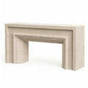 Limestone hearth in Moonlight Beige Limestone - Image 5