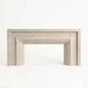 Limestone hearth in Moonlight Beige Limestone - Image 4