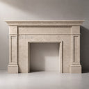 Limestone fire surround in Moonlight Beige Limestone - Image 2