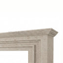 Natural limestone fireplace in Moonlight Beige Limestone - Image 7