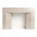 Fireplace limestone hearth in Moonlight Beige Limestone - Image 4