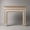 Limestone fireplace surround in Moonlight Beige Limestone - Image 2