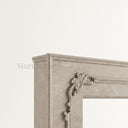 Modern limestone fireplace in Moonlight Beige Limestone - Image 6