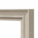 Modern limestone fireplace in Moonlight Beige Limestone - Image 5
