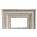 Limestone fireplace for sale in Moonlight Beige Limestone - Image 4