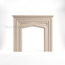 Ivory Marfil Marble fireplace in Crema Marfil Premium - Image 5
