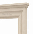 Ivory Beige Marble fireplace in Crema Marfil Premium - Image 5