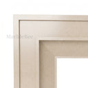 Modern Marble fireplace for sale in Crema Marfil Premium - Image 6