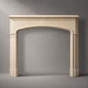 Marble fireplace Customization in Crema Marfil Premium - Image 2