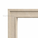 Marble fireplace surround in Crema Marfil Premium - Image 6