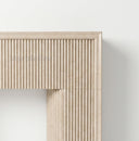 Modern Marble fireplace mantel in Crema Marfil Premium - Image 6