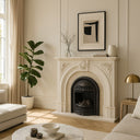 Portuguese Limestone Fire Surround 43" Tall
