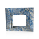 Blue Marble Fireplace Modern Design 47.24" Tall