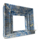 Blue Marble Fireplace Modern Design 47.24" Tall