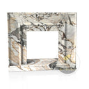 Marble Fireplace Surround Italian Valgri White 47.24" Tall