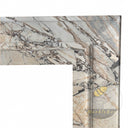 Marble Fireplace Surround Italian Valgri White 47.24" Tall