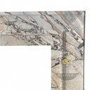 Marble Fireplace Surround Italian Valgri White 47.24" Tall
