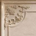 marble floral carving in Royal Batticino - Image 2
