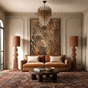 marble crown moulding in Pearl Linen limestone - Image 4