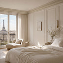 marble crown moulding in Pearl Linen limestone - Image 2