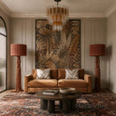 marble crown moulding in Pearl Linen limestone - Image 3