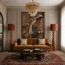 marble cornice in Pearl Linen limestone - Image 3
