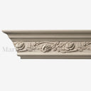 marble crown moulding in Pearl Linen limestone - Image 1